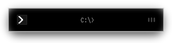 0type in the DOS theme