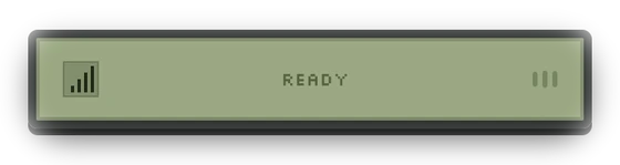 0type in the Nokia 3310 theme